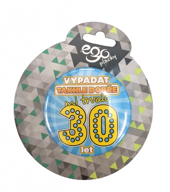 Dárková placka - 30 let